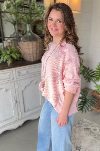 Wishful Top Pink by Easel Shirts & Tops Easel