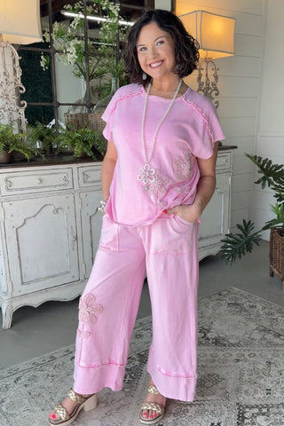 Weekend Getaway Top Cotton Candy