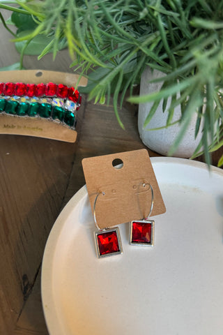 Glam Girl Earrings Red Earrings Accessories To Go