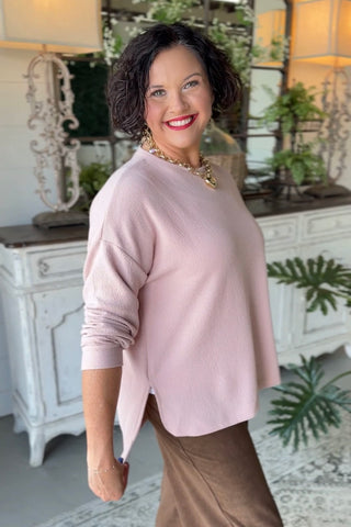 Jamie Top Dusty Mauve