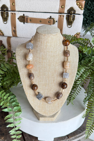 Nomad Necklace Brown