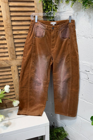 Alora Pants Camel by Easel Pants Easel