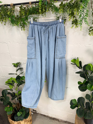 Garrett Pants Chambray