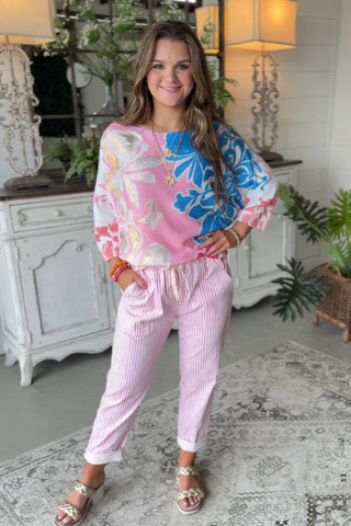 Blushing Sweater Pink