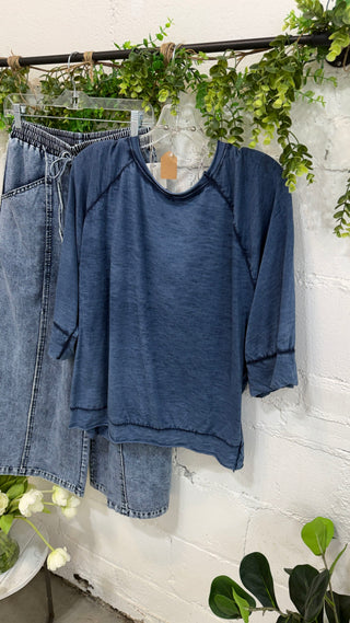 Amari Top Blue