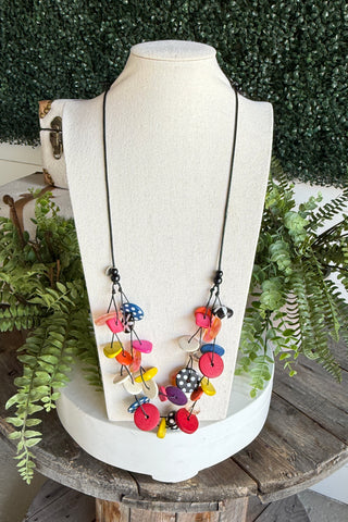 Prismatic Necklace Multi