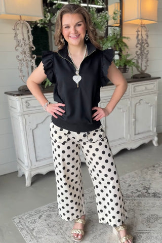 Kayley Jo Pants Black by Jodifl RESTOCK Soon Pants Jodifl