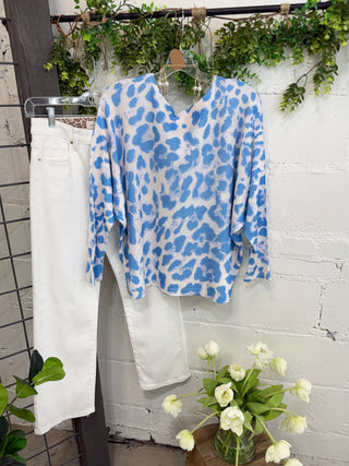 Getaway Sweater Blue Sweater OHLALA