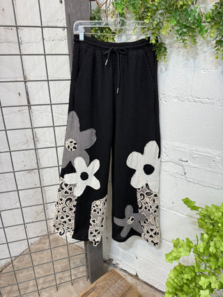 Daisy Duo Pants Black/Grey Pants Davi & Dani
