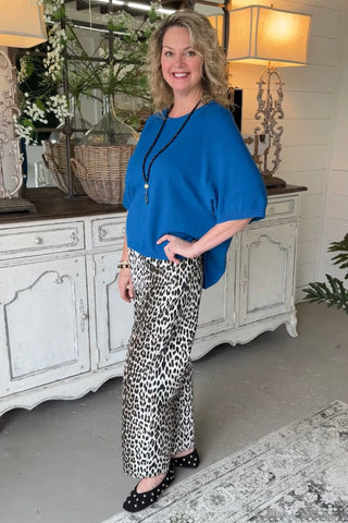 Hayward Sweater Sapphire by Umgee sweater Umgee