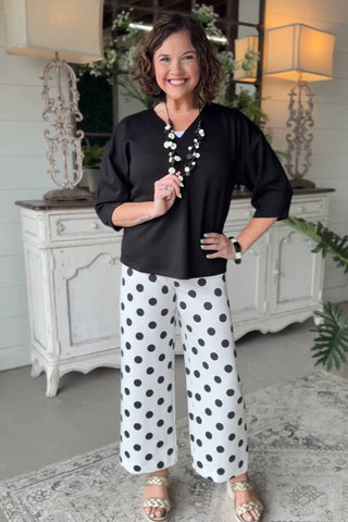 Etta Top Black by Jodifl