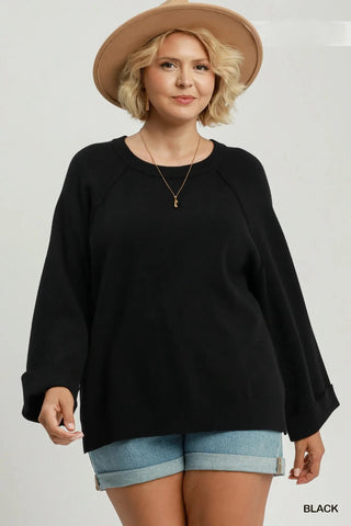 Kate Sweater Black by Umgee