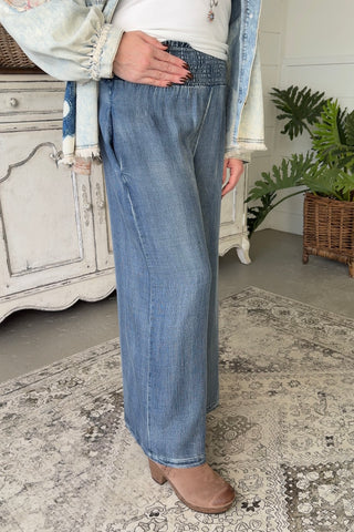 Skylar Pants Dark Denim Pants Mittoshop