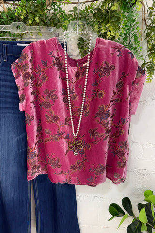 Karma Top Pink by Umgee