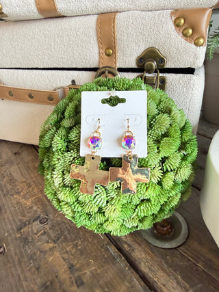 Grateful Earrings Gold Earrings All That Glitterz