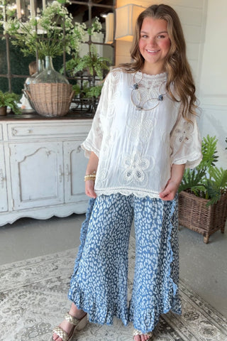Cottages Top White POS Shirts & Tops Originalusa