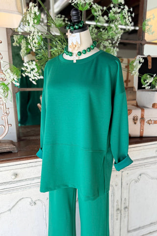 Next Level Pant Set Hunter Green