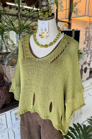 Knockout Sweater Olive Sweater Toscana 51
