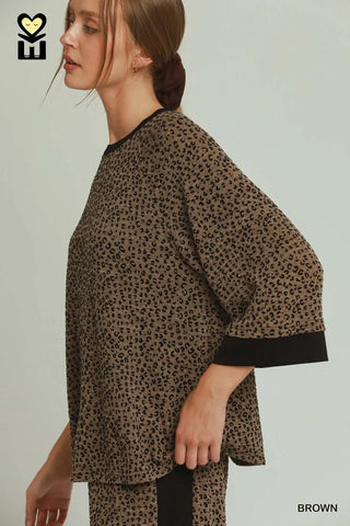 Trouble Top Brown by Umgee