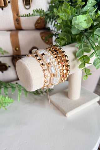 Seacoast Bracelet Set Gold Bracelets Chic Cool