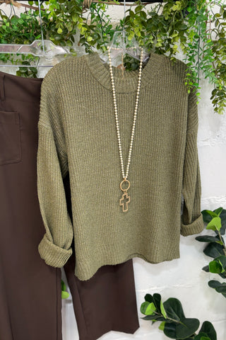 Walters Sweater Matcha Sweater Staccato