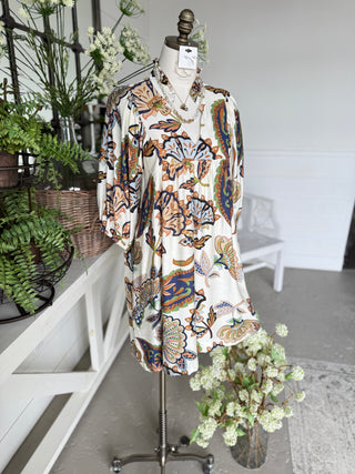 Briar Patch Dress Cream by Umgee Dresses Umgee