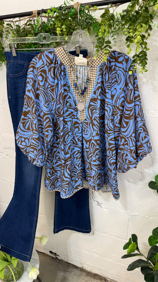 Topeka Top Brown by Umgee