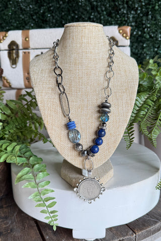 Rory Necklace Blue