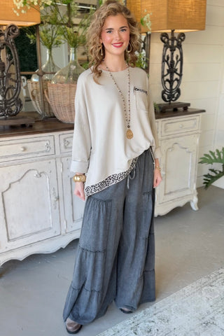 Moving Up Pants Black by Easel Pants Easel