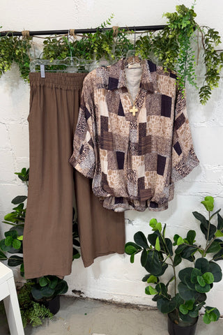 Bombay Top Taupe by Umgee