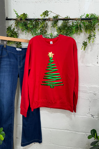 Puff Tree Sweatshirt Sweatshirt Texas True