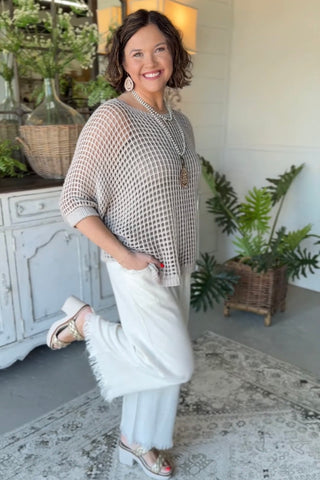Easy Days Natural sweater Carolina