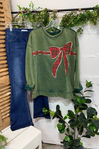 Wrap Me Up Top Green Shirts & Tops Sage & Fig