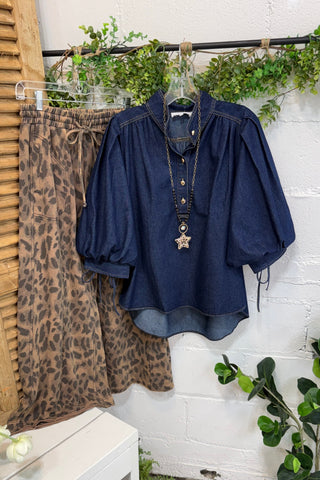 Ivanna Top Denim by Entro