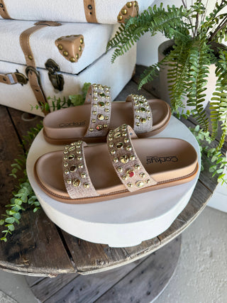 Have a Seat Sandals Tan by Corkys Sandal Corky's Footwear