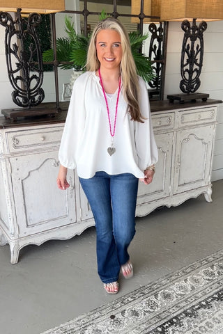 Night and Day White by Eesome**Ready Tracy Shirts & Tops eesome