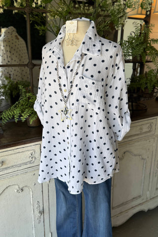 Lucille Top White Shirts & Tops YOLLY