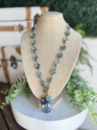 Tulsa Necklace Blue Necklaces BFF