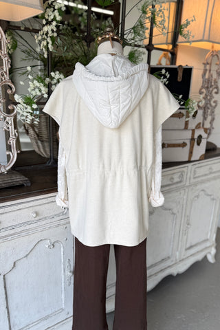 Touring Vest Jacket Ivory