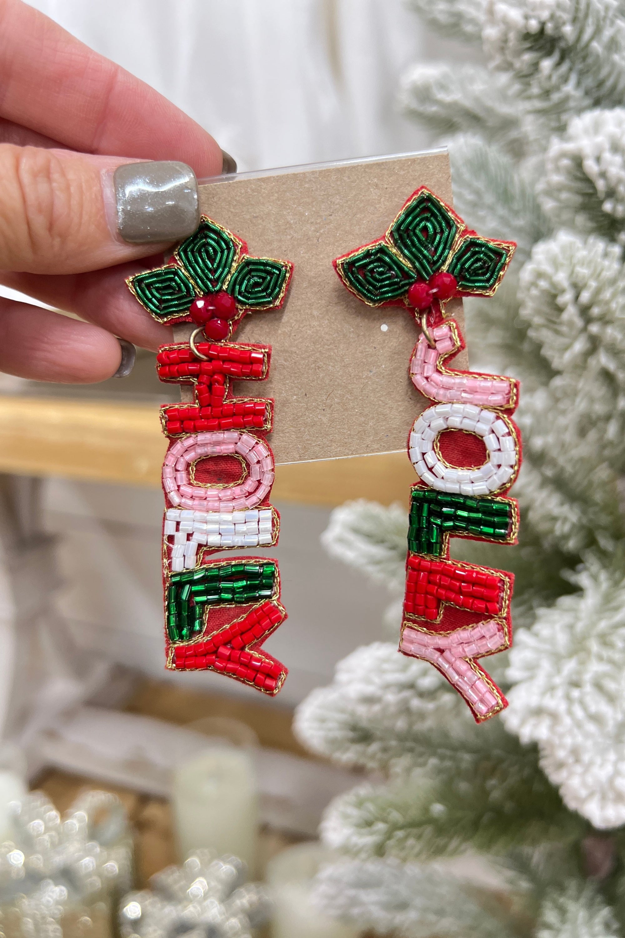 Holly and Jolly Earrings