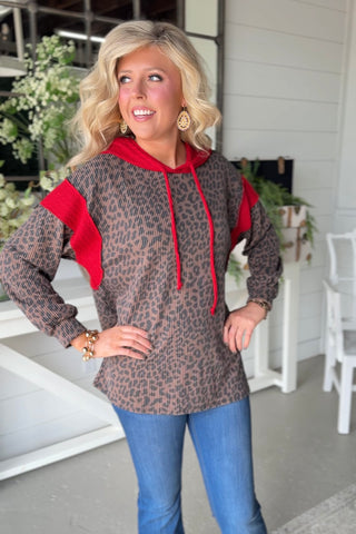 Outer Limits Red/Leo Shirts & Tops Heimish USA