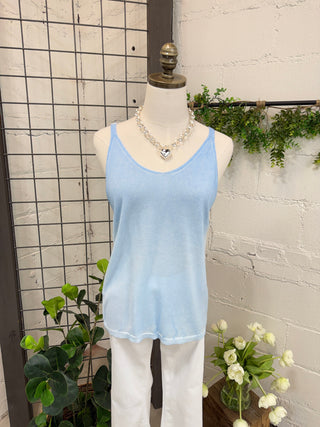 Easy Tank Baby Blue Tank Top Camilla