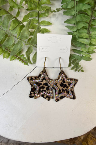 My Fave Earrings Leopard