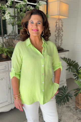 Sweetwater Top Limeade Shirts & Tops Dear Scarlett
