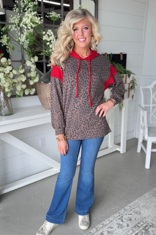 Outer Limits Red/Leo Shirts & Tops Heimish USA