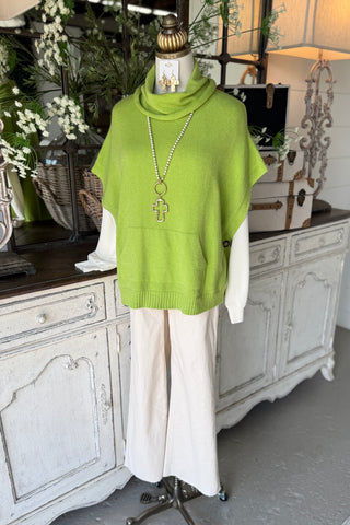 Sassy Lass Sweater Lime Sole Luna