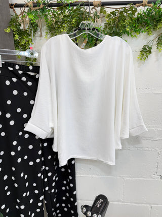 Flawless Top Orange Shirts & Tops Miss Carla