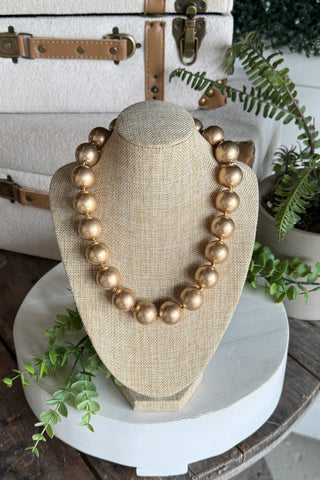 Focus Necklace Gold