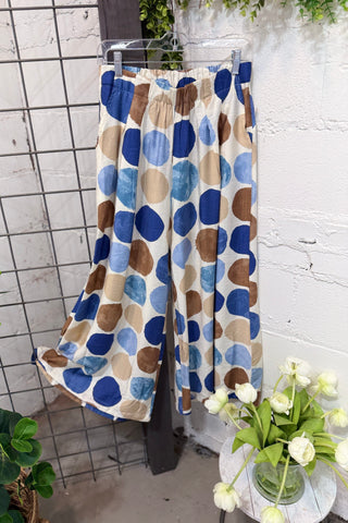 Everly Pants Blue Mix