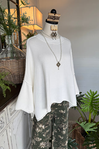 Hampton Sweater Cream Sweater Tres Bien